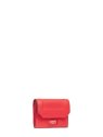 Lancel A13179 - CUIR DE VACHETTE - ROUG porte monnaie/ cartes compact porte-monnaie-femme