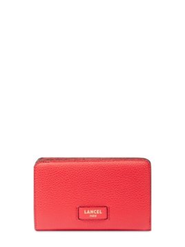 Lancel A11123 - CUIR DE VACHETTE - ROUG Ninon de Lancel - Portefeuille compact Portefeuilles