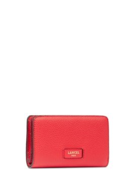 Lancel A11123 - CUIR DE VACHETTE - ROUG Ninon de Lancel - Portefeuille compact pmpb femme