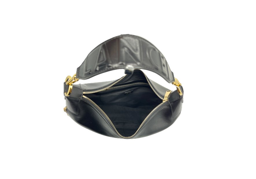 Lancel A13314 - CUIR DE VACHETTE - NOIR sac hobo m origami Sac business