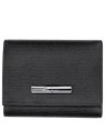 Longchamp 30021HFP - CUIR DE VACHETTE - NO portefeuille compact longchamp roseau pmpb
