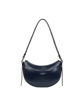 Lancaster 433-28 - REFENTE CUIR VACH. - BL sac demi lune suave s Sac porté travers