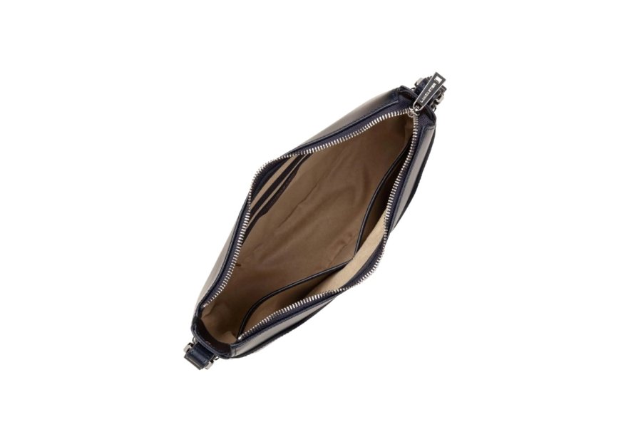 Lancaster 433-28 - REFENTE CUIR VACH. - BL sac demi lune suave s Sac porté travers
