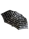 Guy De Jean GDJ 3443 - POLYESTER - NOIR parapluie femme pliant automatique musique petite-maroquinerie