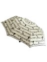 Guy De Jean GDJ 3443 - POLYESTER - BEIGE parapluie femme pliant automatique musique petite-maroquinerie