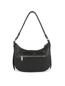 Lancaster 529-77 - CUIR DE VACHETTE - NOIR sac porté épaule lancaster dune hobbo Sacs à mains