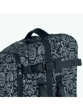 Cabaïa SOFT SUITCASE - POLYESTER - AMIE sac de voyage cabine à roulette Sac de voyage à roulettes