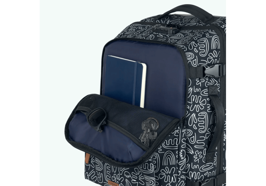 Cabaïa SOFT SUITCASE - POLYESTER - AMIE sac de voyage cabine à roulette Sac de voyage à roulettes