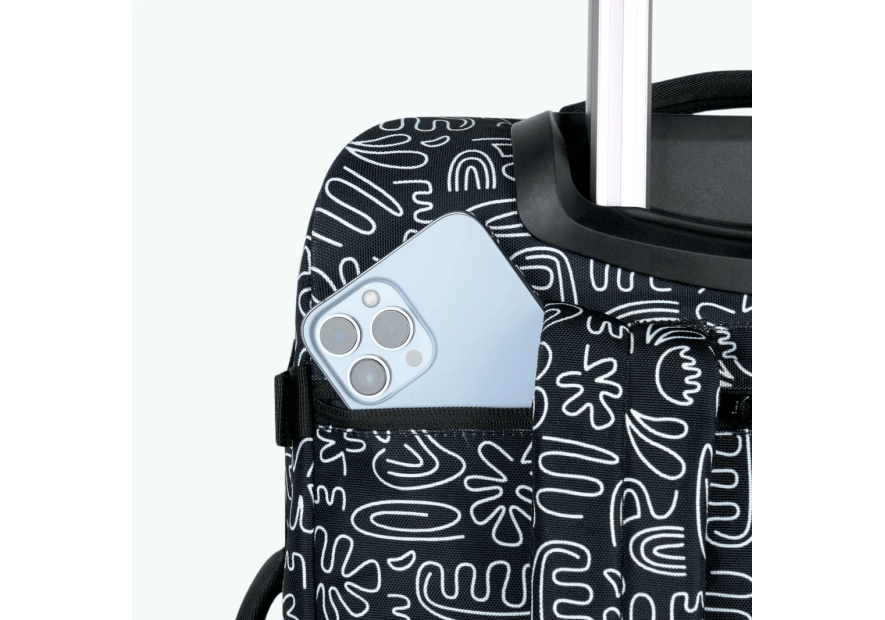 Cabaïa SOFT SUITCASE - POLYESTER - AMIE sac de voyage cabine à roulette Sac de voyage à roulettes