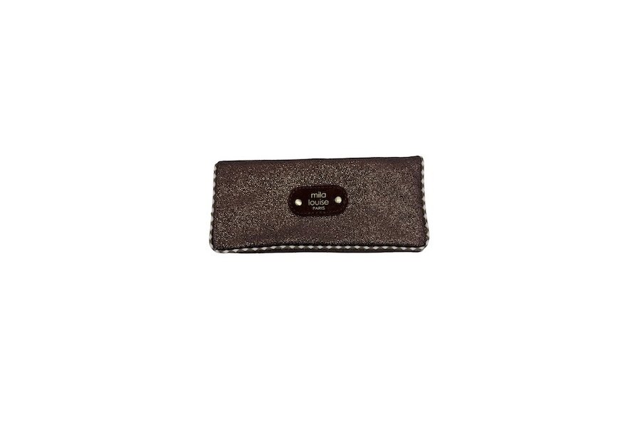 Mila Louise BIJOU AR4 - TEP/CUIR - COGNAC trousse à bijoux de voyage Accessoires