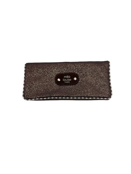 Mila Louise BIJOU AR4 - TEP/CUIR - COGNAC trousse à bijoux de voyage Accessoires