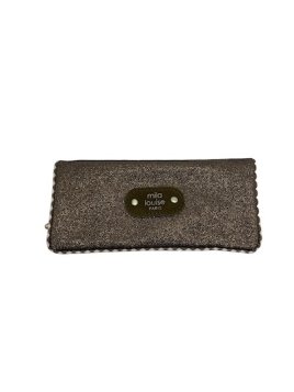 Mila Louise BIJOU AR4 - TEP/CUIR - KIWI trousse à bijoux de voyage Accessoires