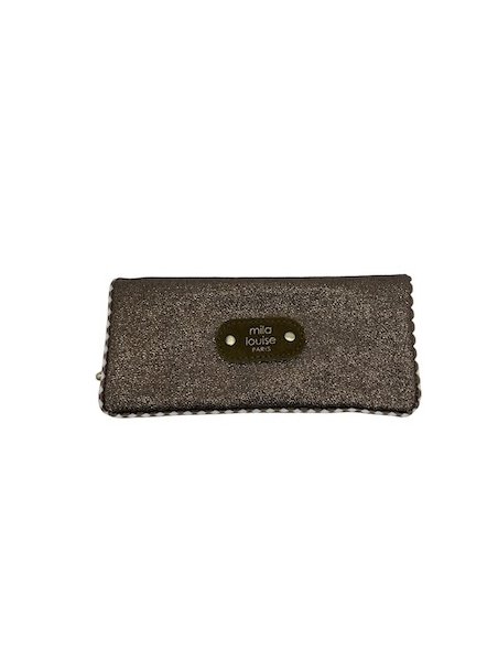 Mila Louise BIJOU AR4 - TEP/CUIR - KIWI trousse à bijoux de voyage Accessoires