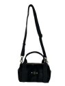 Mila Louise BEE VFR - TOILE/CUIR - NOIR mini sac polochon bee sacs-a-mains