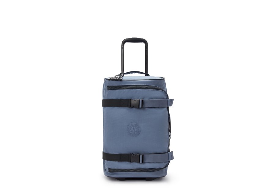 Kipling AVIANA S/7294 - POLYAMIDE - BLUE sac de voyage à roulette taille cabine Sac de voyage à roulettes
