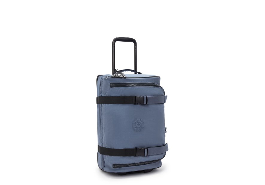 Kipling AVIANA S/7294 - POLYAMIDE - BLUE sac de voyage à roulette taille cabine Sac de voyage à roulettes