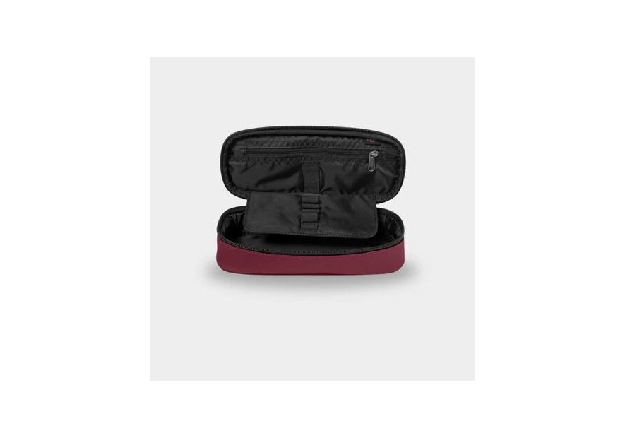 Eastpak OVAL - POLYESTER - BUSHY BURGUND Trousse cartable Scolaire