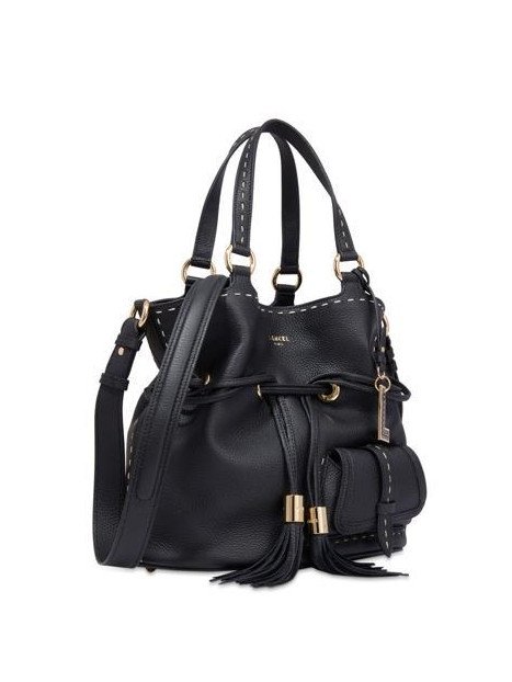 Lancel A13203 - CUIR DE VACHETTE - NOIR sac seau m premier flirt scellier Sac business