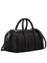 Longchamp 10271HFK - CUIR DE VEAU - NOIR sac polochon m daylong sacs-a-mains