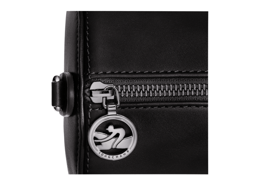 Longchamp 10271HFK - CUIR DE VEAU - NOIR - sac polochon m daylong Sac business