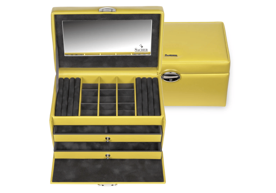 sacher 25.000 boite à bijoux sacher elly coffret bijoux