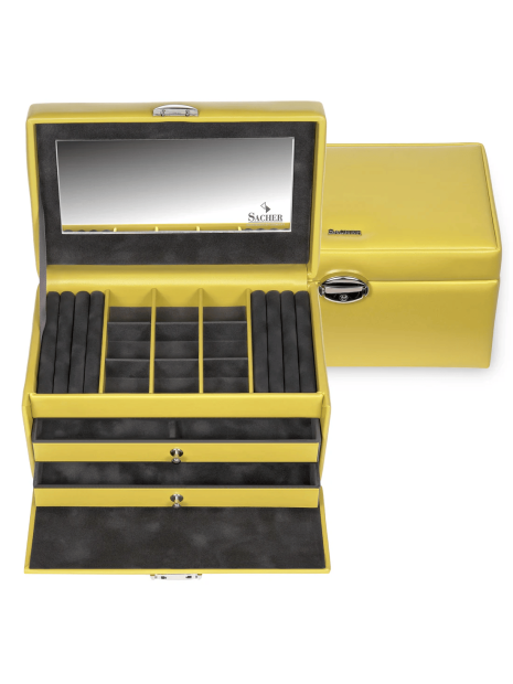sacher 25.000 - POLYURÉTHANE - LEMON boite à bijoux elly colorantis coffret-bijoux