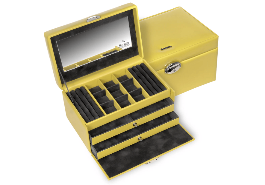 sacher 25.000 boite à bijoux sacher elly coffret bijoux