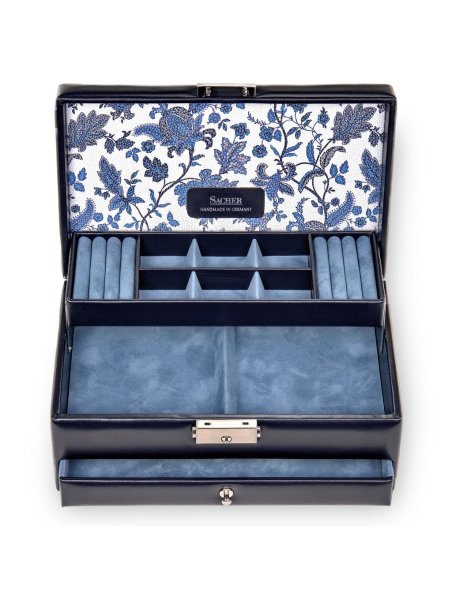 sacher 34.501 - POLYURÉTHANE - NAVY coffret bijoux helen Coffrets à bijoux