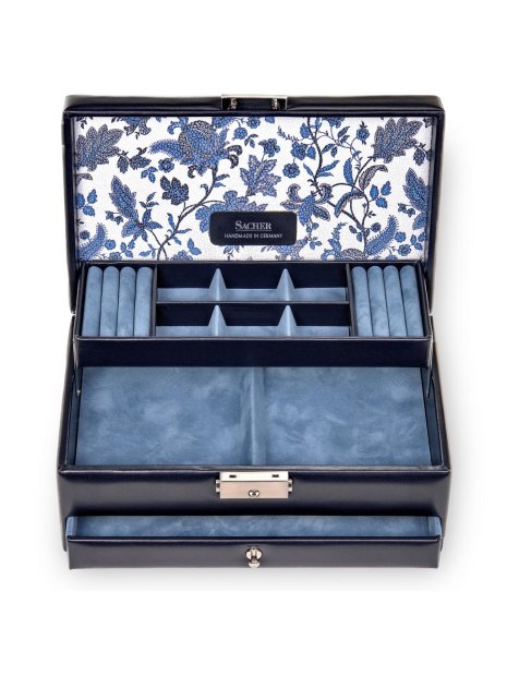 sacher 34.501 - POLYURÉTHANE - NAVY coffret bijoux helen coffret-bijoux