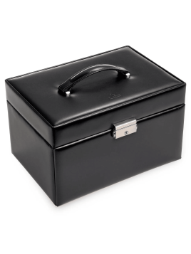 sacher 69.107 - CUIR DE VACHETTE - NOIR coffret à bijoux en cuir julia Coffrets à bijoux