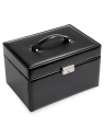 sacher 69.107 - CUIR DE VACHETTE - NOIR coffret à bijoux en cuir julia coffret-bijoux