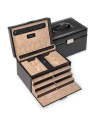 sacher 69.107 - CUIR DE VACHETTE - NOIR coffret à bijoux en cuir julia coffret-bijoux