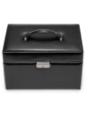 sacher 69.107 - CUIR DE VACHETTE - NOIR coffret à bijoux en cuir julia coffret-bijoux