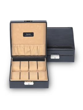 sacher 2015 - CUIR - NOIR coffret 8 montres Coffrets à bijoux