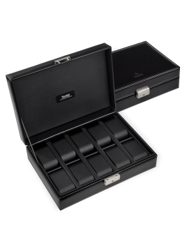 sacher 2018 - CUIR - NOIR coffret 10 montres acuro Coffrets à bijoux