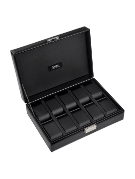 sacher 2018 - CUIR - NOIR coffret 10 montres acuro Coffrets à bijoux