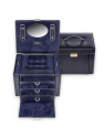 sacher 88.301 - CUIR - NAVY coffret à bijoux xxl marta accuro Coffrets à bijoux sacher 88.301 - CUIR - NAVY coffret à bijoux xxl sacher marta coffret-bijoux