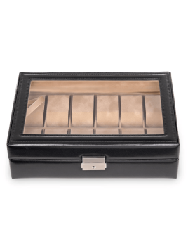 sacher 2119 - CUIR - NOIR coffret transparent 12 montres new classic Coffrets à bijoux