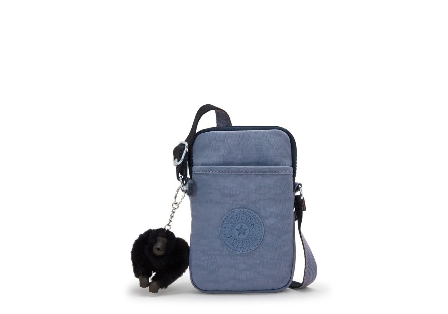 Kipling TALLY/10271 - POLYAMIDE - BLUE L mini sac zip bandoulière téléphone tally kipling Pochettes