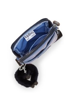 Kipling TALLY/10271 - POLYAMIDE - BLUE L mini sac zip bandoulière téléphone tally kipling Pochettes