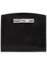 Longchamp 30011HCL - CUIR DE VEAU - NOIR porte monnaie billet roseau box porte-monnaie-femme