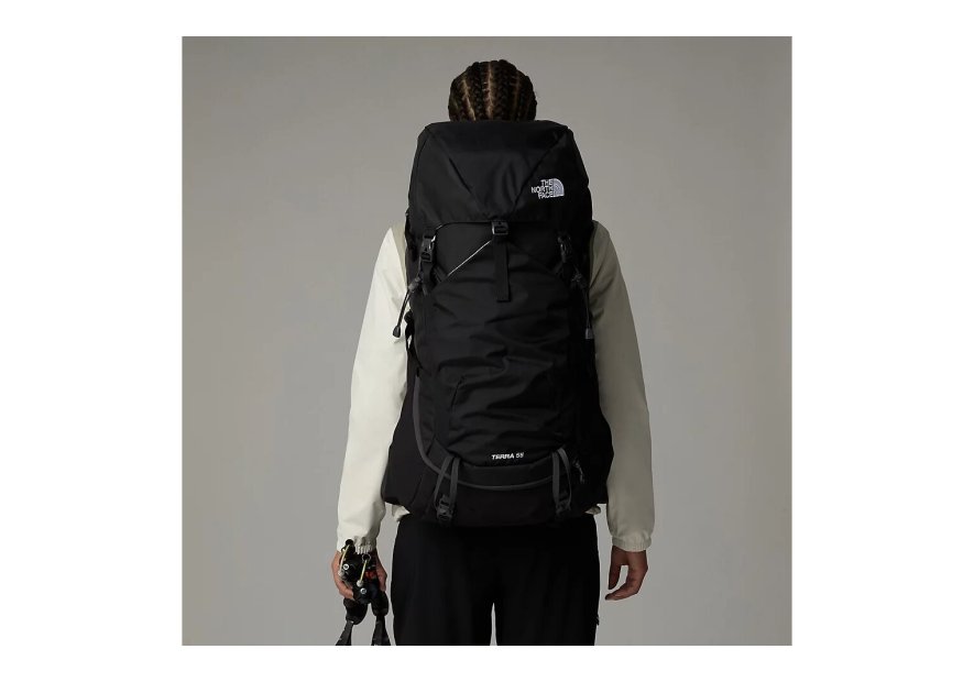 The North Face TERRA 65 - POLYESTER - BLACK sac à dos randonnée terra 65 Maroquinerie