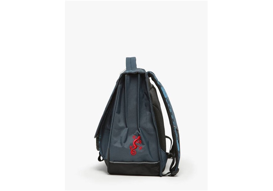 Caméléon BAS-CA41 - POLYESTER - NAVY RED  cartable enfant 3 compartiments actual cartable Scolaire
