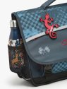 Caméléon BAS-CA41 - POLYESTER - NAVY RED  cartable enfant 3 compartiments actual cartables-enfant