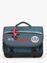 Caméléon BAS-CA35 - POLYESTER - NAVY RED  cartable enfant 2 compartiments actual cartables-enfant