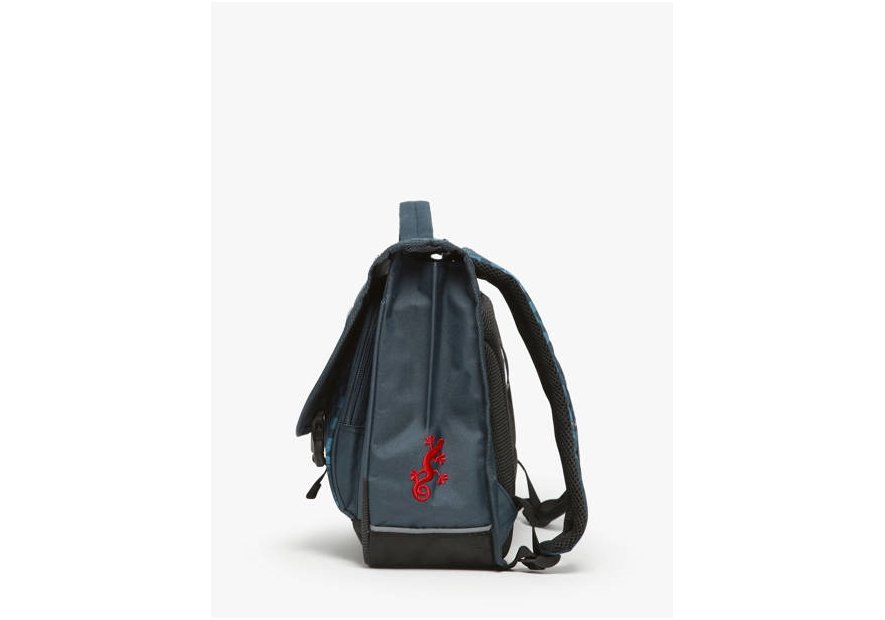 Caméléon BAS-CA35 - POLYESTER - NAVY RED  cartable enfant 2 compartiments actual cartable Scolaire