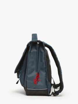 Caméléon BAS-CA35 - POLYESTER - NAVY RED  cartable enfant 2 compartiments actual cartable Scolaire