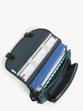 Caméléon BAS-CA35 - POLYESTER - NAVY RED  cartable enfant 2 compartiments actual cartable Scolaire