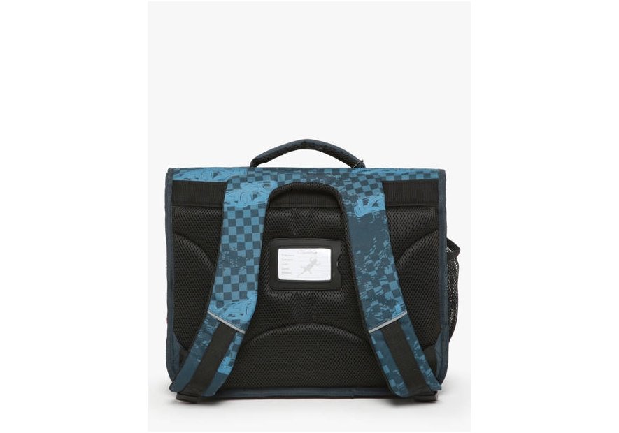 Caméléon BAS-CA35 - POLYESTER - NAVY RED  cartable enfant 2 compartiments actual cartable Scolaire