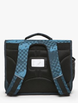 Caméléon BAS-CA35 - POLYESTER - NAVY RED  cartable enfant 2 compartiments actual cartable Scolaire